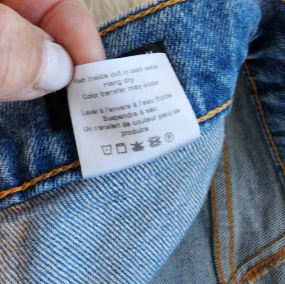 VERONICA BEARD RYLEIGH SLIM STRAIGHT HIGH RISE JEANS WITH YOKE Size 29/8 - Picture 5 of 14